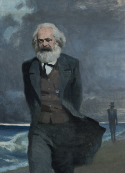 《倫敦受威脅最大的人》(油畫) 陳衍寧.png 《倫敦受威脅最大的人》(油畫) 陳衍寧.png